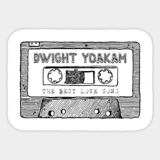 Dwight yoakam Sticker
